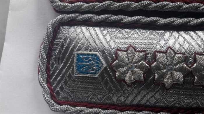 Distinction Insignia on epaulettes in the armies of the countries of the world